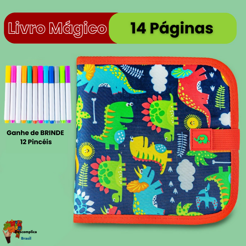 Livro Mágico de Desenho Descomplica Brasil™ + BRINDES EXCLUSIVOS - Últimas Unidades