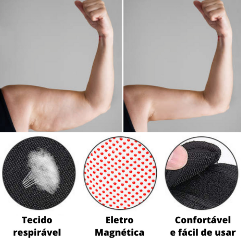 FitArm™ Cinta Redutora de Gordura e Flacidez - Tenha Braços Firmes e Saudáveis novamente + LEVE 2 e PAGUE 1