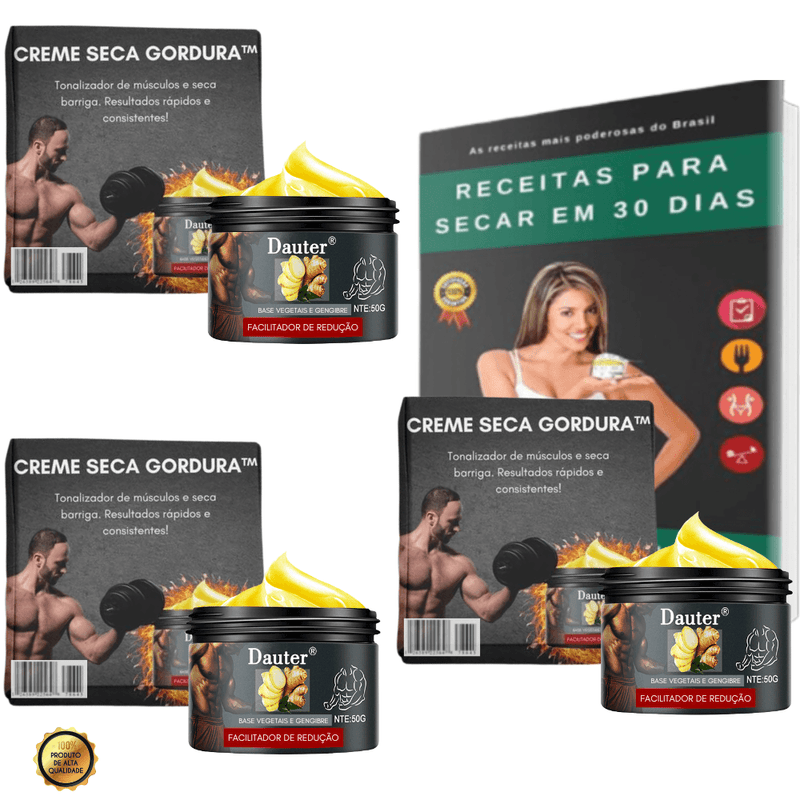 Creme Seca Gordura™ + BRINDE EXCLUSIVO (E-book)