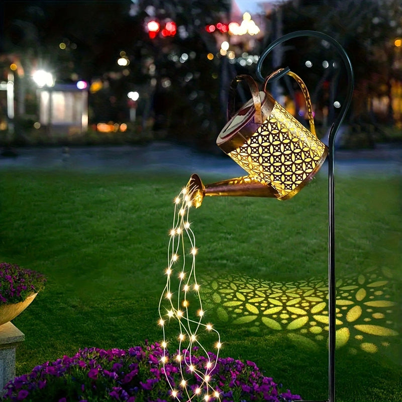 Regador LED Decoração Jardim [Carregamento Solar]